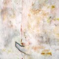 Acrylfarbe, Tusche, Bleistift auf Leinwand (90x70)